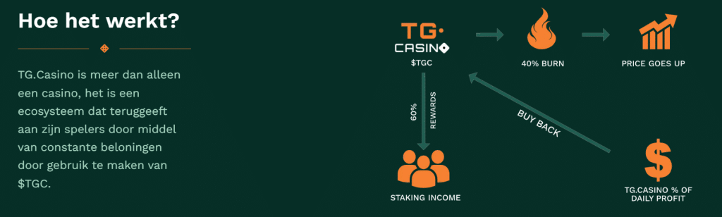 TG.Casino tokenomics