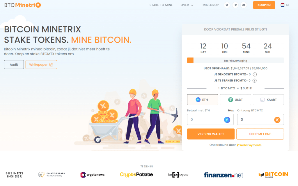 Bitcoin Minetrix crypto