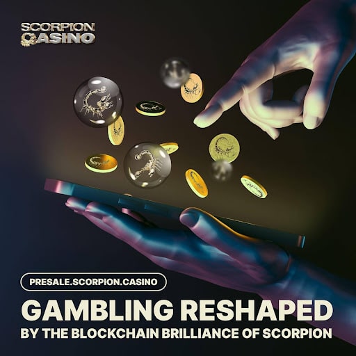 Scorpion Casino is het Eerste Project dat USDT Beloningen Uitdeelt aan Presale Investeerders