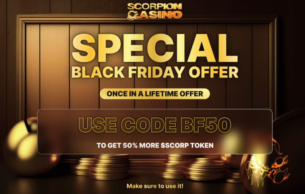 Black Friday Scorpion Casino Deal