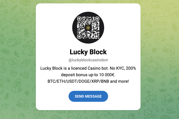 lucky block telegram bot