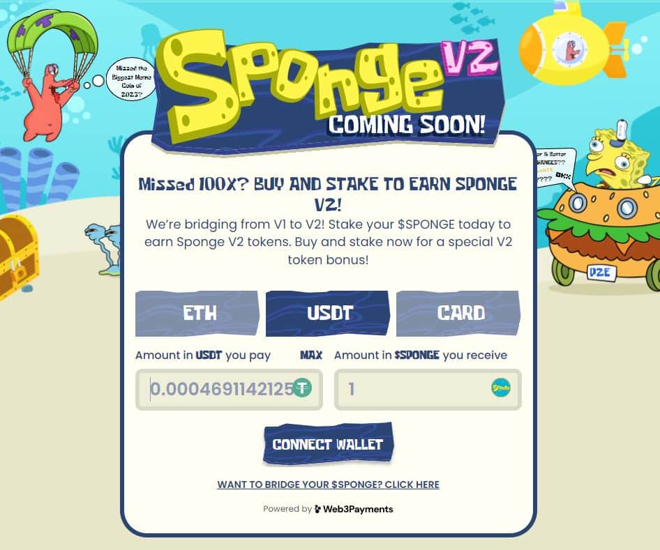 Sponge V2, Beste Crypto Games