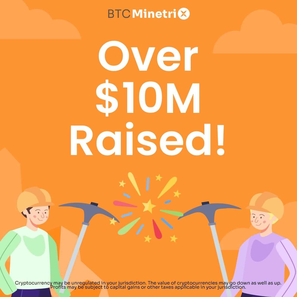 Bitcoin Minetrix heeft meer dan $10 miljoen opgehaald